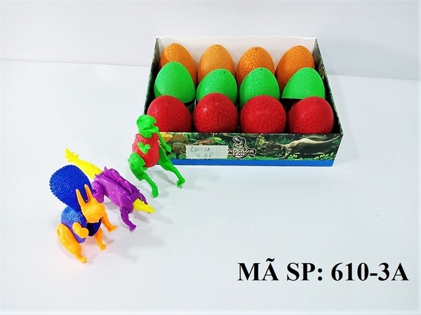 610-3A HỘP TRỨNG KHỦNG LONG 12C Dinosaur Egg