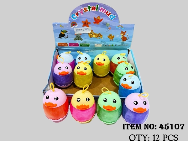 45107  HỘP 12 HŨ SLIME GALAXY TRỨNG VỊT
