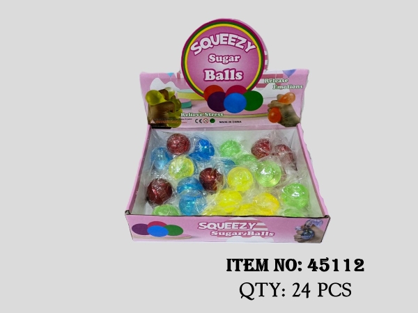 45112  HỘP SQUISHY TRONG BANH 24C