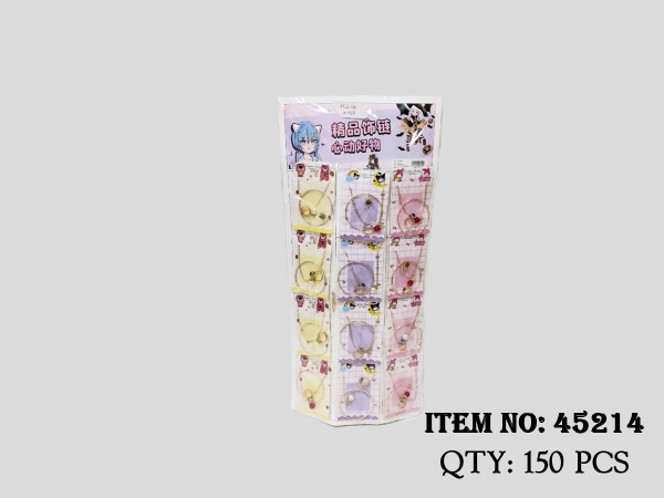 45214  TÚI VỈ 12 TÚI VÒNG TAY, NHẪN, DÂY CHUYỂN VÀNG