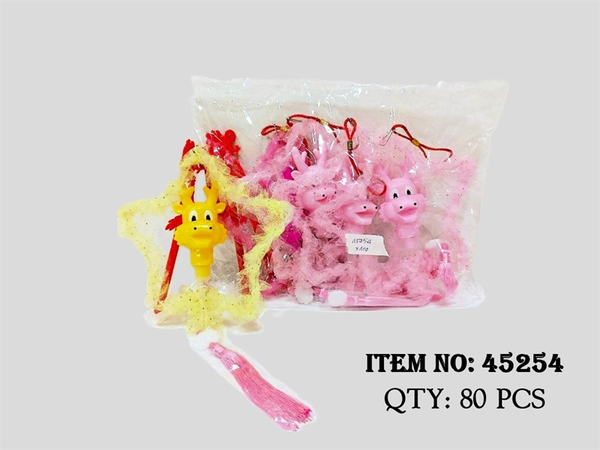 45254F TÚI RỒNG VÒNG TRÁI TIM, NGÔI SAO ĐÈN (LỒNG ĐÈN)