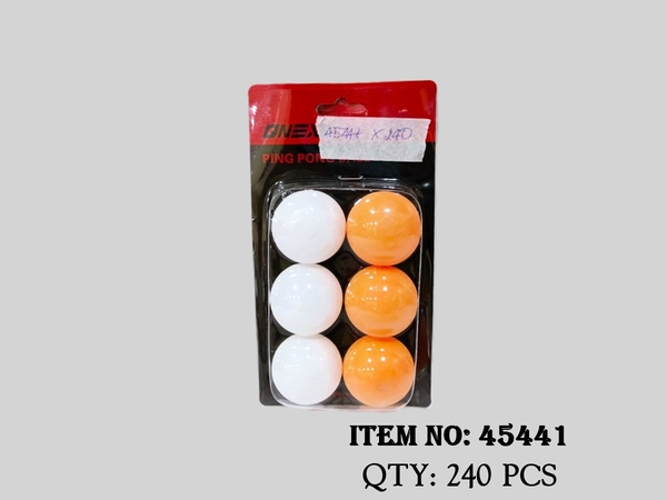 45441  VỈ BÓNG BÀN 6 TRÁI