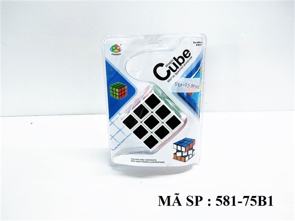 581-75B1 VĨ ÉP RUBIC 1C 3x3