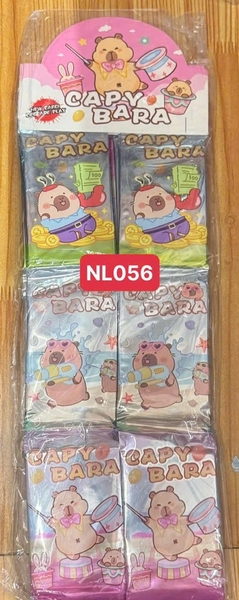 NL056 TÚI 36 THẺ BÀI CAPYBARA