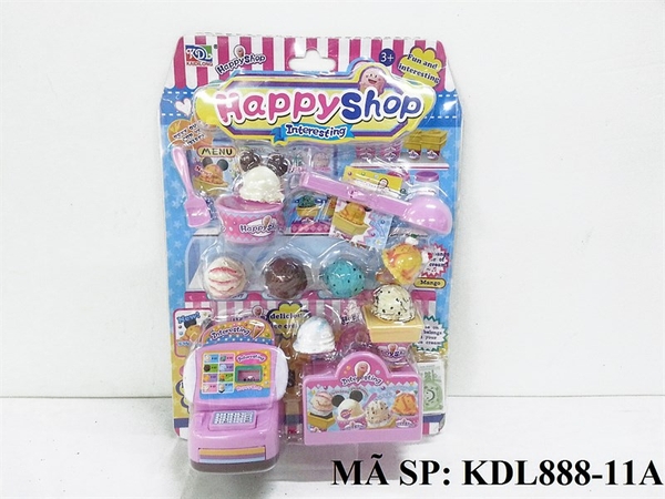 KDL888-11A VĨ ÉP MÁY TÍNH TIỀN SIÊU THỊ + TỦ KEM + KEM + HỦ + TIỀN