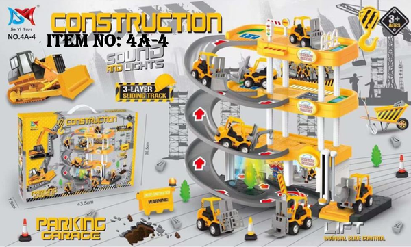 4A-4  HỘP ĐƯỜNG RAY BÃI ĐẬU XE CÔNG TRÌNH PIN
