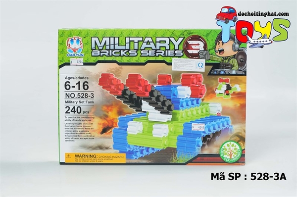528-3A HỘP TÚI RÁP XE TĂNG 240 MIẾNG