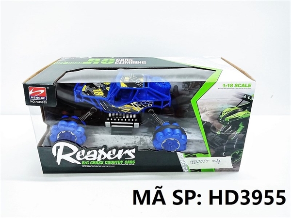 HD3955 HỘP XE JEEP ĐỊA HÌNH ĐK CÓ SẠC USB TL 1:18 Reapers