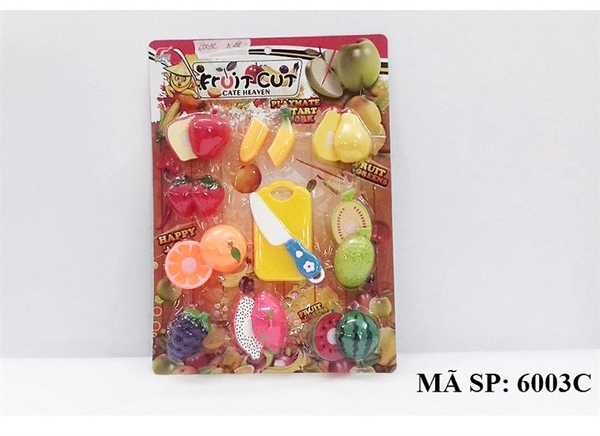 6003C VĨ BẾP DÍNH TRÁI CÂY (CAM, DÂU, THANH LONG, DƯA HẤU, CHUỐI, NHO, TÁO)