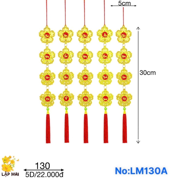 LM130A BÔNG MAI CÁ DÂY 4 (TÚI 5 DÂY)