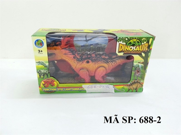 688-2 HỘP KHỦNG LONG SỪNG PIN CÁNH