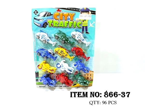 866-37 VỈ XE TRỚN 12C ĐỦ MẪU (TRỰC THĂNG, MOTO)