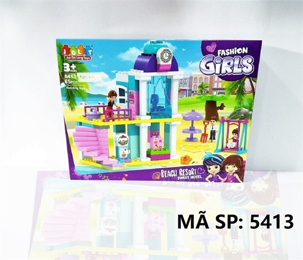 5413 HỘP LOGO RÁP CỬA HÀNG QUẦN ÁO THỜI TRANG 85 MIẾNG