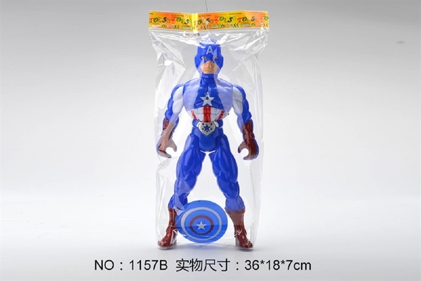 1157B TÚI SIÊU NHÂN 1T ĐỘI TRƯỞNG MỸ PIN + KHIÊN (OPP)