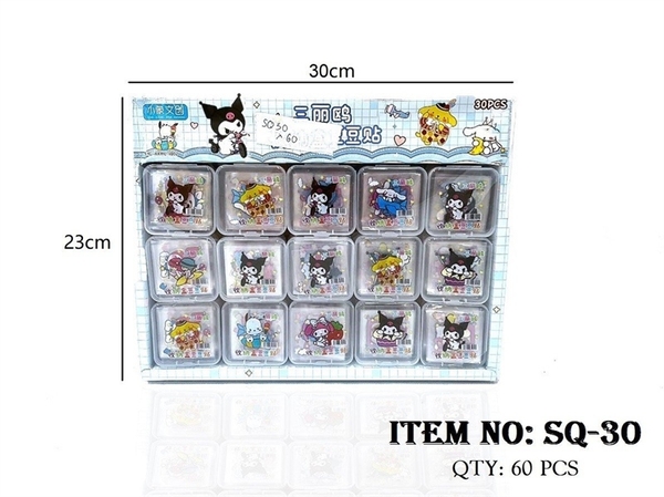 SQ-30 HỘP 30 LỐC MIẾNG DÁN STICKER