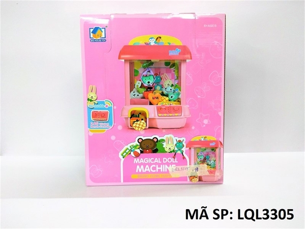 LQL3305 HỘP MÁY ĐIỀU KHIỂN GẮP THÚ NHỒI BÔNG NHẠC ĐÈN, CÓ SẠC