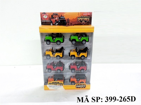 399-265D VĨ HỘP XE JEEP TRỚN 8C (399, 8259)
