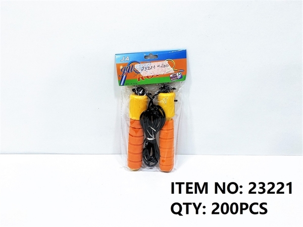 23221 TÚI DÂY NHẢY THỂ DỤC SỢI NHỰA (OPP)