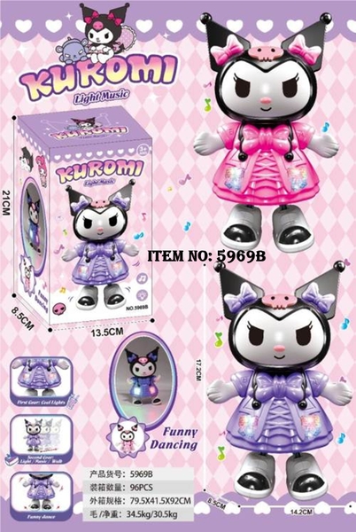 5969B  HỘP SANRIO NHẢY DANCING PIN