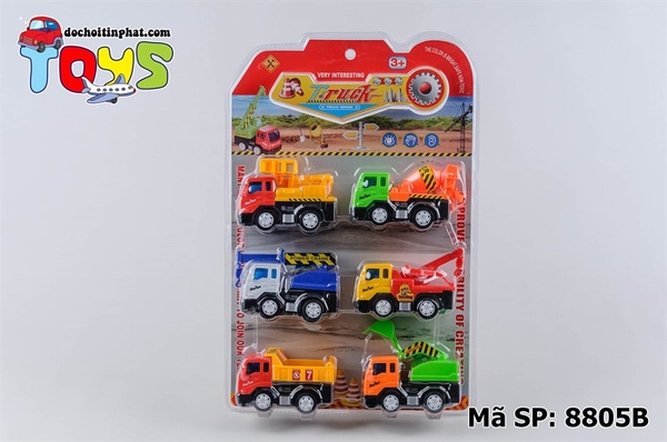 8805B VĨ ÉP XE CT TRỚN 6C ĐỦ MẪU
