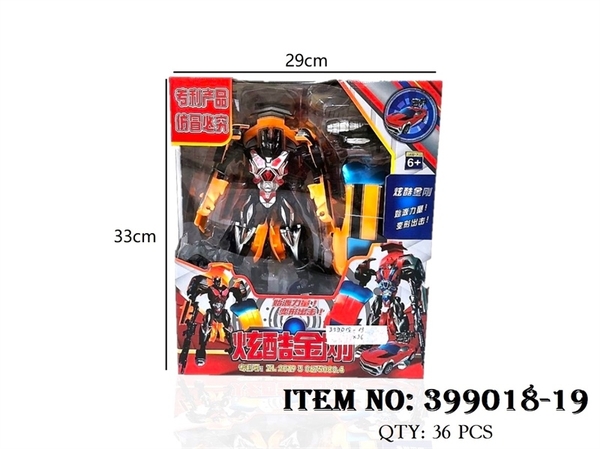 399018-19 HỘP RÁP ROBO BIẾN HÌNH XE HƠI