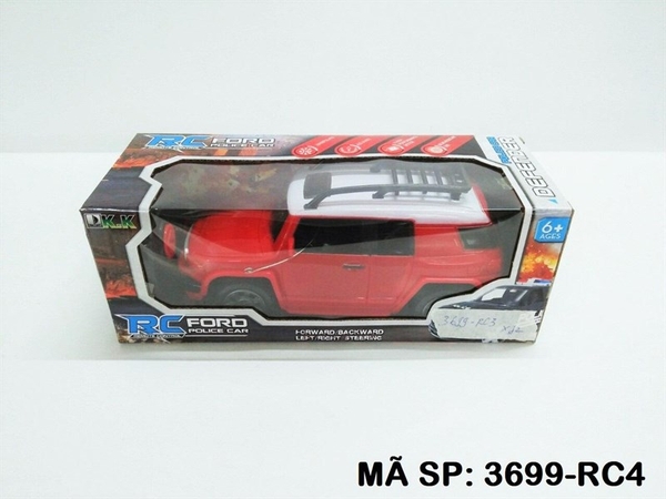 3699-RC4 HỘP XE HƠI ĐK 7 Đ.TÁC, KHÔNG SẠC RC FORD 3699-RC1, 3699-RC4