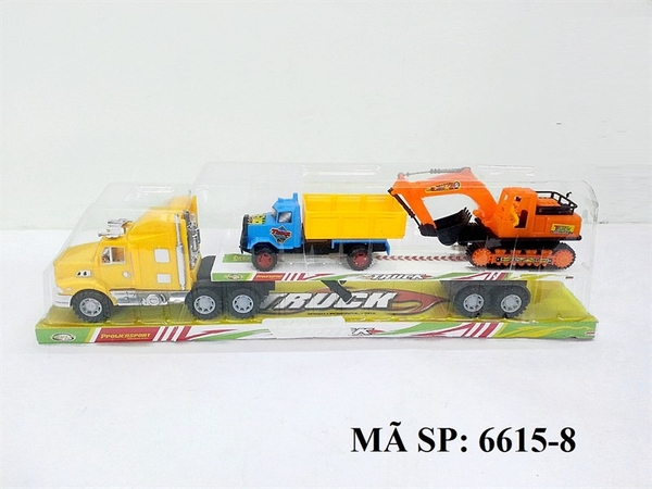 6615-8 HỘP KIẾNG XE TRỚN 1 TẦNG CHỞ 2C XE CT ( BEN, CÀO)