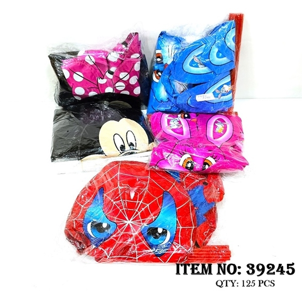 39245 TÚI 20C BÓNG PHAO HÌNH ĐỦ MẪU (THỎ, CHUỘT MICKEY, NGƯỜI NHỆN)