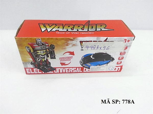 778A HỘP XE HƠI BUGATTI PIN BIẾN HÌNH ROBO