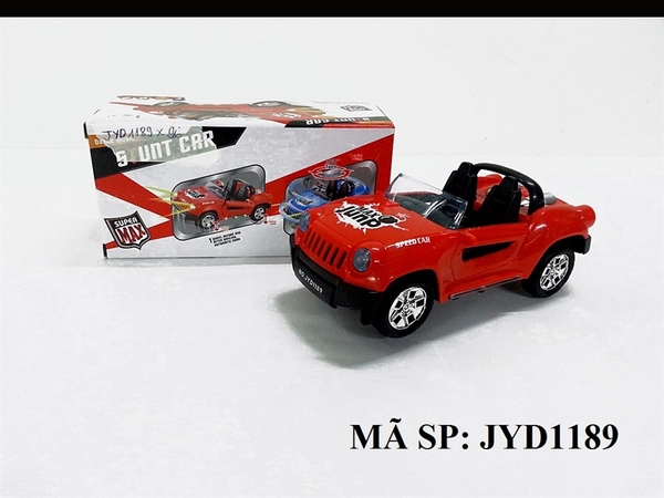 JYD1189 HỘP XE HƠI MUI TRẦN PIN NHẠC ĐÈN