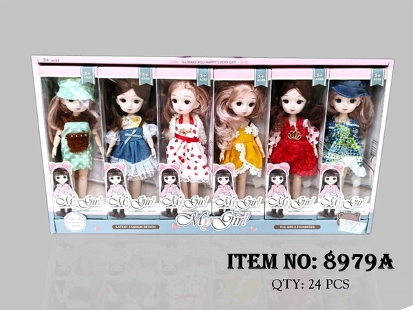 8979A HỘP BABY 6C KHỚP, MẮT THỦY TINH