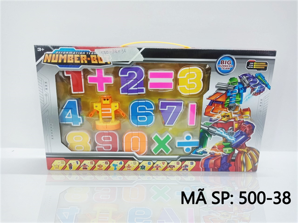 500-38 HỘP RÁP ROBO BIẾN HÌNH SỐ HỌC
