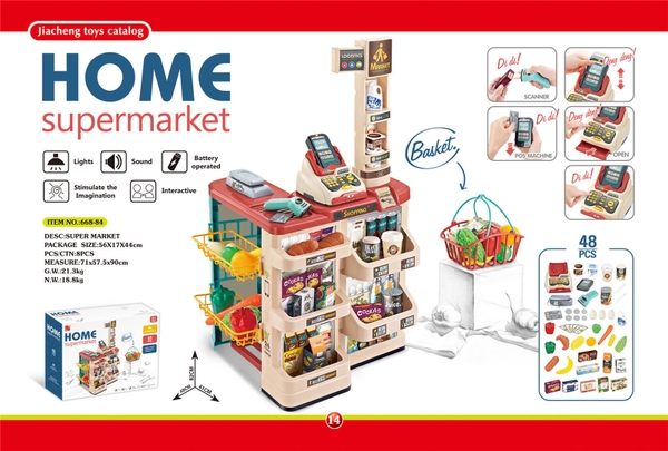 668-84  HỘP KỆ QUẦY TÍNH TIỀN SIÊU THỊ MÁY QUÉT MÃ VẠCH PIN, MÁY QUẸT THẺ ATM PIN 48 MIẾNG