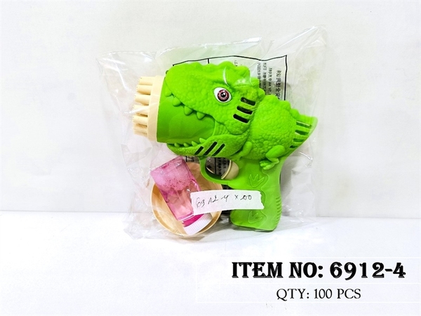 6912-4 TÚI CÂY BẮN XÀ BÔNG KHỦNG LONG PIN 28 TIA