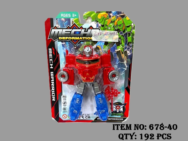 678-40  VỈ RÁP ROBO BIẾN HÌNH XE