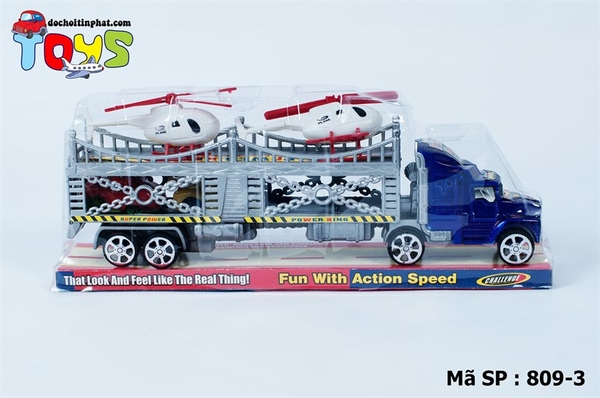 809-3 HỘP KIẾNG XE TRỚN 2 TẦNG CHỞ MÁY BAY