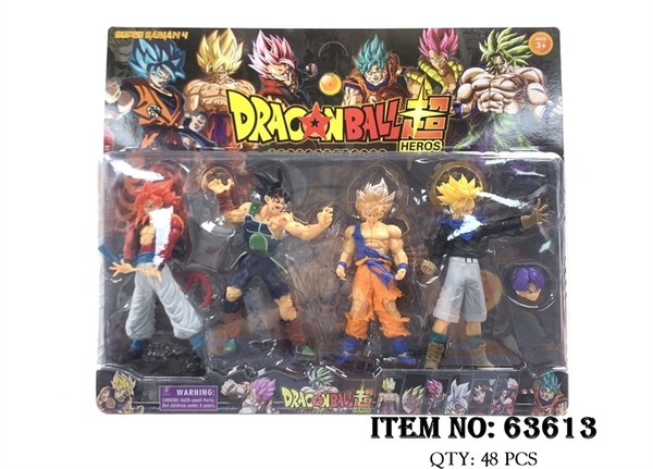 63613 VỈ 4T MÔ HÌNH NHÂN VẬT 7 VIÊN NGỌC RỒNG