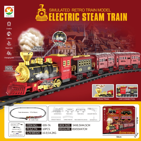 699-7A  HỘP ĐƯỜNG RAY XE LỬA PIN KHÓI