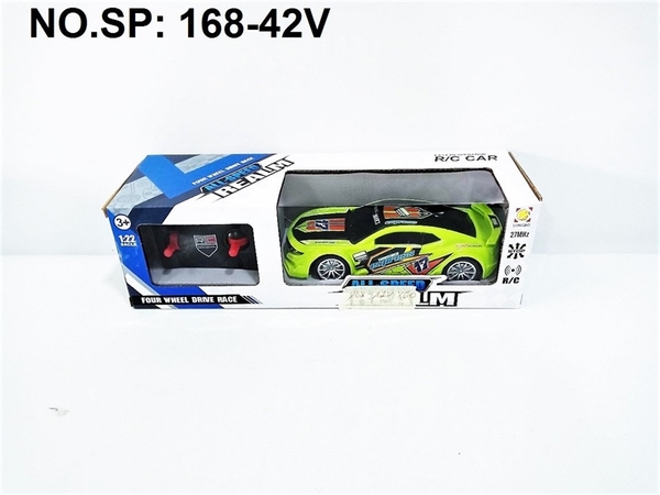 168-42V HỘP XE HƠI ĐUA SỐ 17 ĐIỀU KHIỂN 7 ĐỘNG TÁC, KHÔNG SẠC, TL 1:22 168-40-41-42-43BDWSV