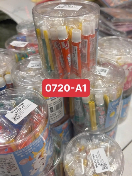 _0720-A1 HỘP TUÝP KEO THỔI BONG BÓNG 20 CÁI