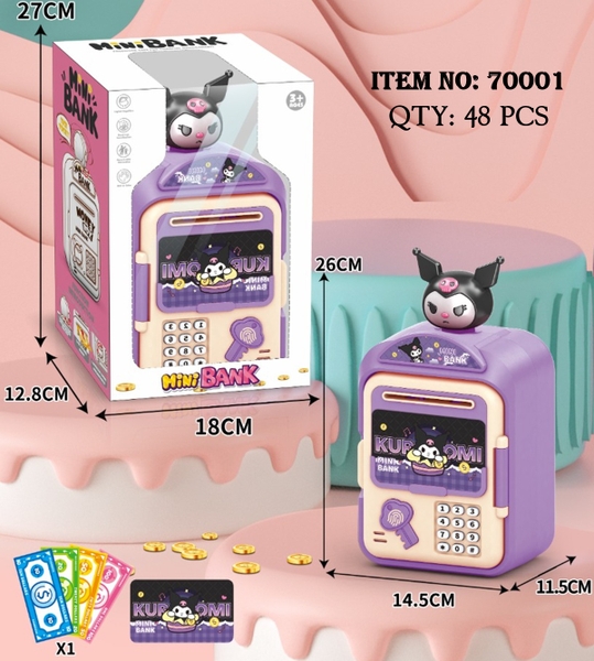 70001  HỘP MÁY RÚT TIỀN ATM SANRIO PIN