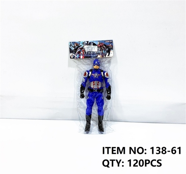 138-61 TÚI SIÊU NHÂN 1T ĐỘI TRƯỞNG MỸ PIN (PVC)