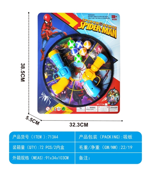 713A4  VỈ 2C PHUN BANH + BIA NHỆN + 6T BANH DÍNH