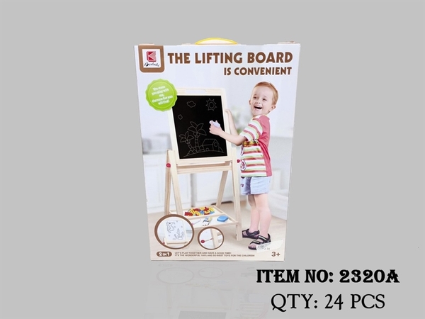 2320A HỘP KỆ BẢNG XÓA GỖ 2 MẶT + CHỮ SỐ