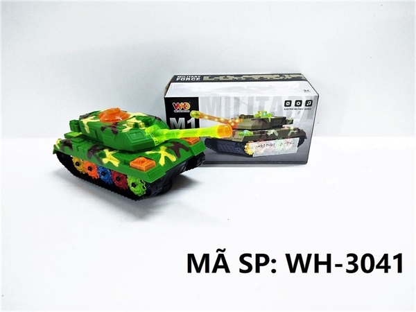 WH-3041 HỘP XE TĂNG PIN NHẠC ĐÈN