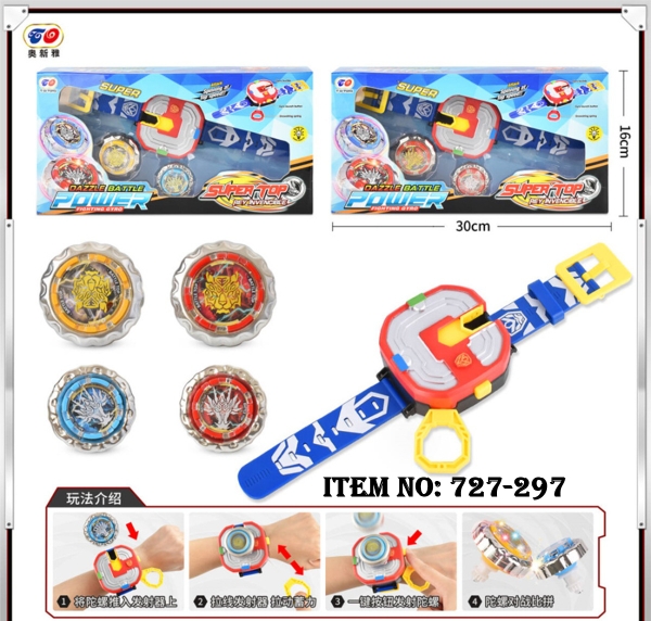 727-297  HỘP CON QUAY SẮT 2C + TAY CẦM DÂY RÚT ĐỒNG HỒ