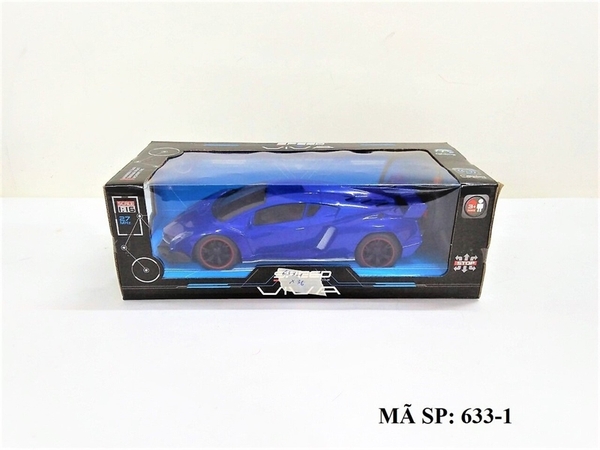 633-1 HỘP XE HƠI LAMBORGHINI ĐK 7 Đ.TÁC KHÔNG SẠC