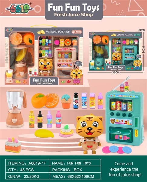 A6619-77 HỘP MÁY BÁN NƯỚC NGỌT TỰ ĐỘNG + MÁY XAY SINH TỐ + 1C CỌP