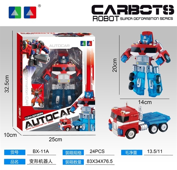 BX-11A HỘP RÁP ROBO BIẾN HÌNH XE CONTAINER