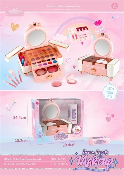 M-715 HỘP PHẤN BÀN TRANG ĐIỂM